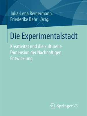 cover image of Die Experimentalstadt